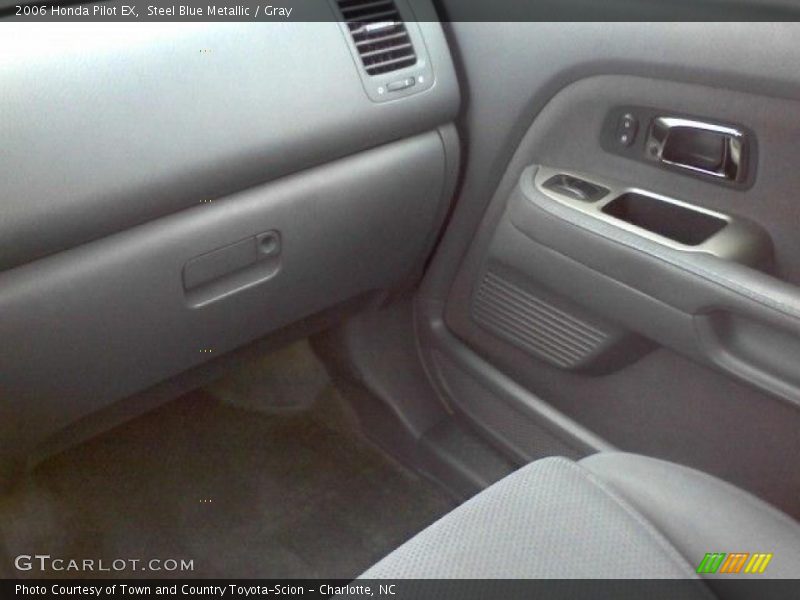Steel Blue Metallic / Gray 2006 Honda Pilot EX