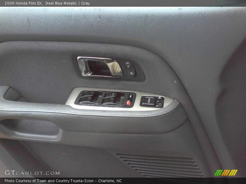 Steel Blue Metallic / Gray 2006 Honda Pilot EX