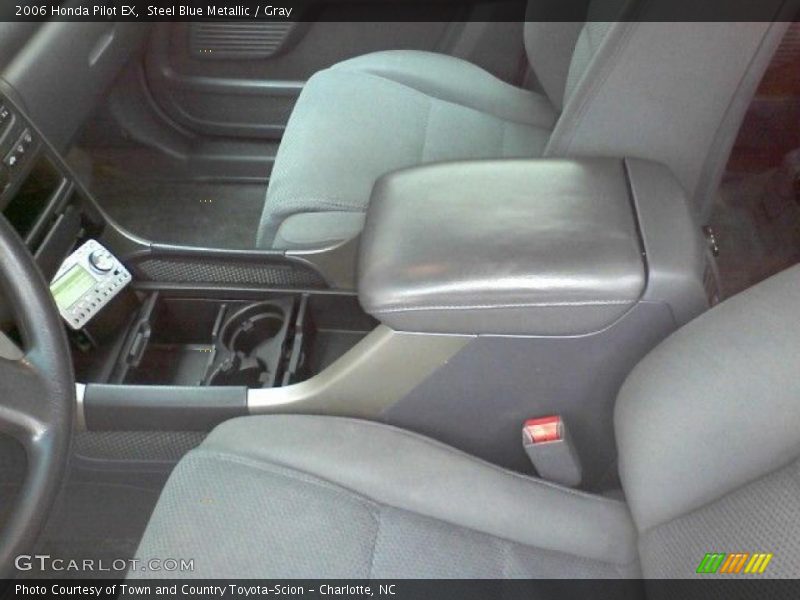 Steel Blue Metallic / Gray 2006 Honda Pilot EX