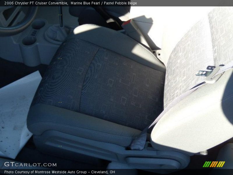 Marine Blue Pearl / Pastel Pebble Beige 2006 Chrysler PT Cruiser Convertible