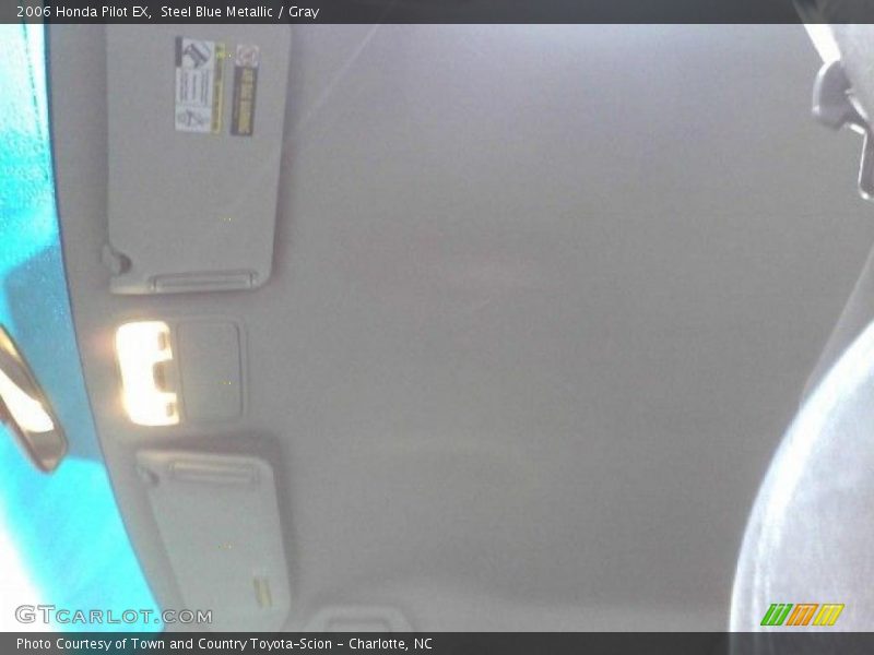 Steel Blue Metallic / Gray 2006 Honda Pilot EX