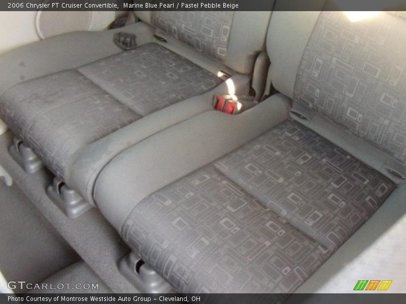Marine Blue Pearl / Pastel Pebble Beige 2006 Chrysler PT Cruiser Convertible