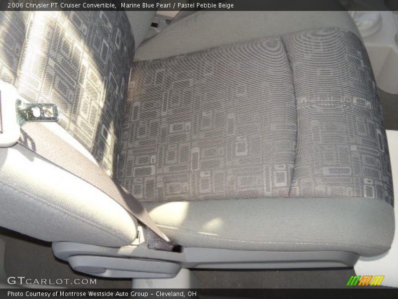 Marine Blue Pearl / Pastel Pebble Beige 2006 Chrysler PT Cruiser Convertible
