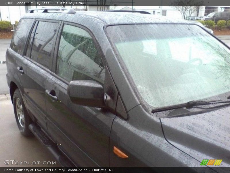 Steel Blue Metallic / Gray 2006 Honda Pilot EX