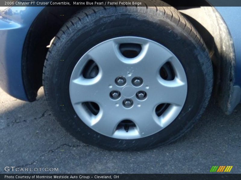 Marine Blue Pearl / Pastel Pebble Beige 2006 Chrysler PT Cruiser Convertible