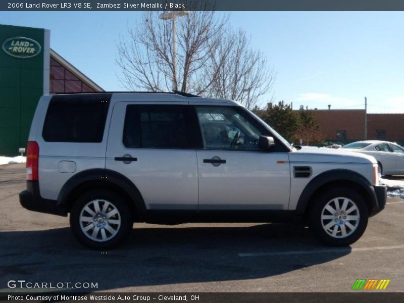 Zambezi Silver Metallic / Black 2006 Land Rover LR3 V8 SE