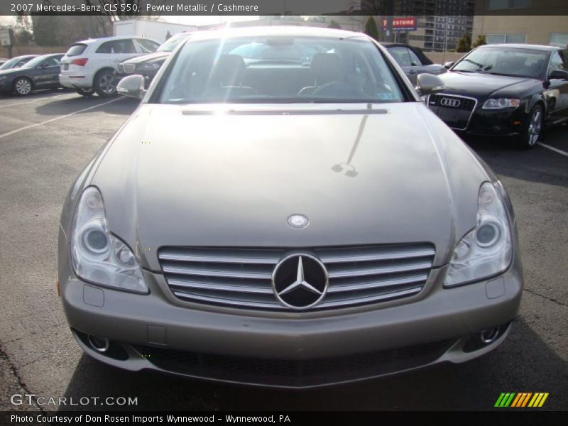 Pewter Metallic / Cashmere 2007 Mercedes-Benz CLS 550