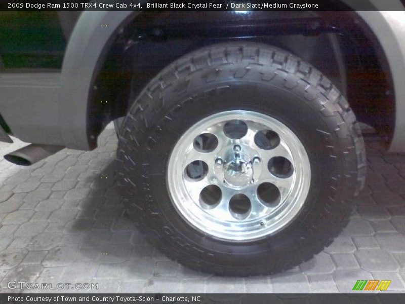 Brilliant Black Crystal Pearl / Dark Slate/Medium Graystone 2009 Dodge Ram 1500 TRX4 Crew Cab 4x4