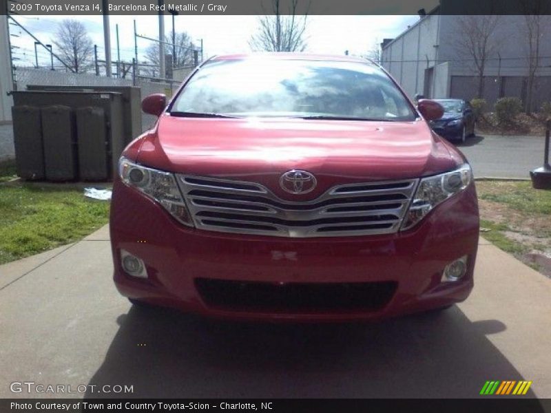 Barcelona Red Metallic / Gray 2009 Toyota Venza I4