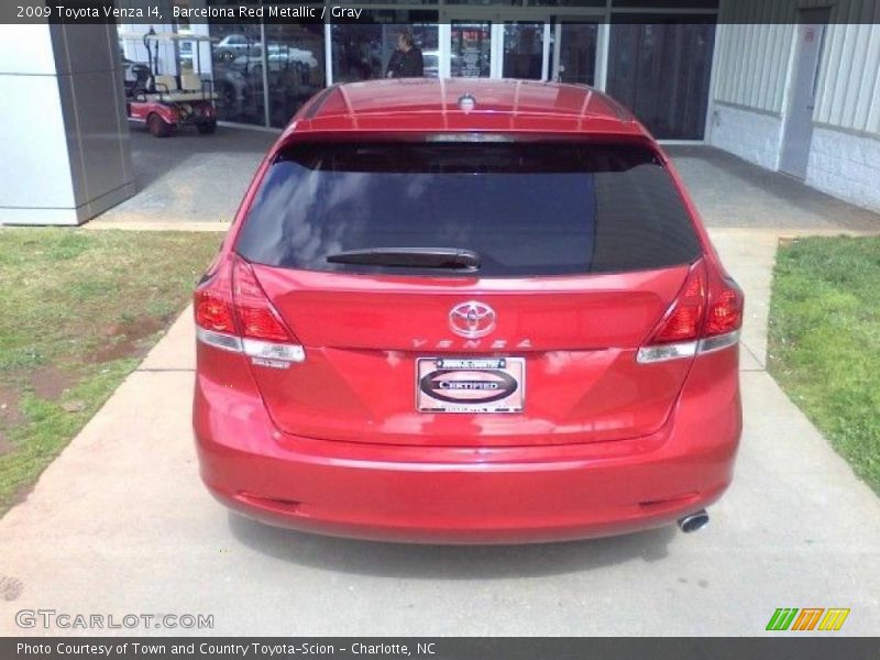 Barcelona Red Metallic / Gray 2009 Toyota Venza I4