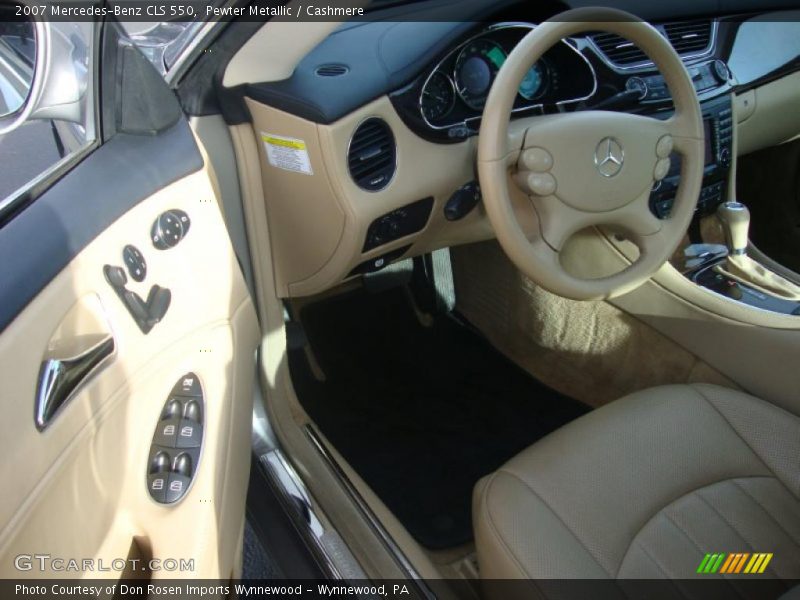 Pewter Metallic / Cashmere 2007 Mercedes-Benz CLS 550