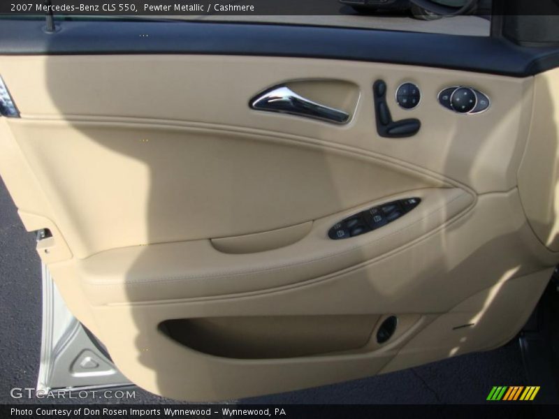 Pewter Metallic / Cashmere 2007 Mercedes-Benz CLS 550