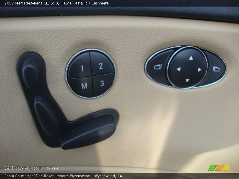 Pewter Metallic / Cashmere 2007 Mercedes-Benz CLS 550