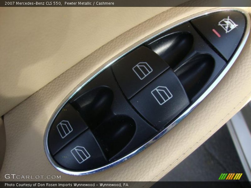 Pewter Metallic / Cashmere 2007 Mercedes-Benz CLS 550