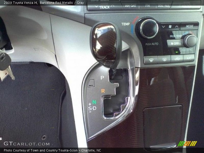 Barcelona Red Metallic / Gray 2009 Toyota Venza I4
