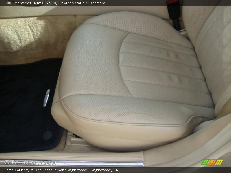 Pewter Metallic / Cashmere 2007 Mercedes-Benz CLS 550