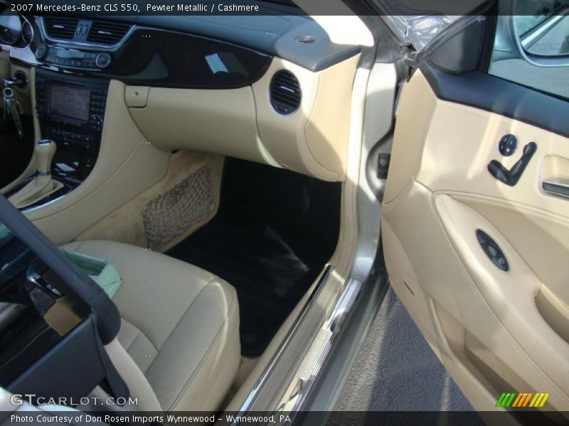 Pewter Metallic / Cashmere 2007 Mercedes-Benz CLS 550