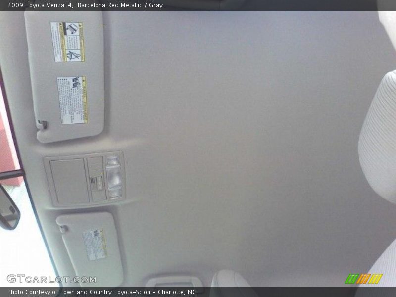Barcelona Red Metallic / Gray 2009 Toyota Venza I4