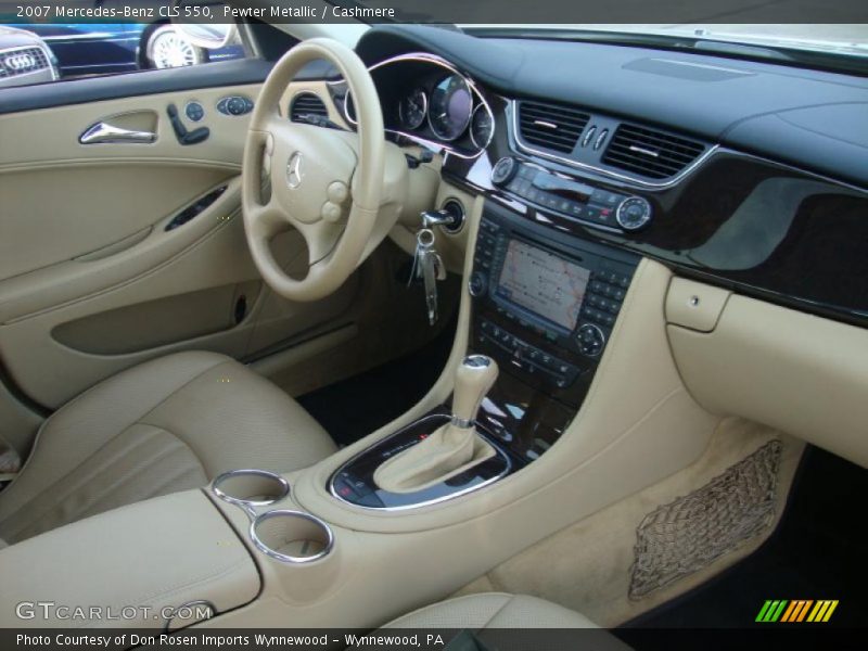 Pewter Metallic / Cashmere 2007 Mercedes-Benz CLS 550