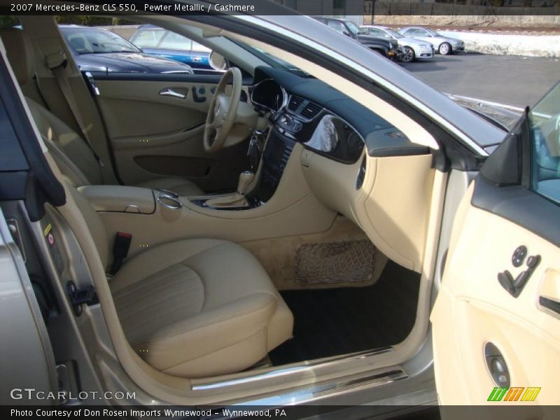Pewter Metallic / Cashmere 2007 Mercedes-Benz CLS 550
