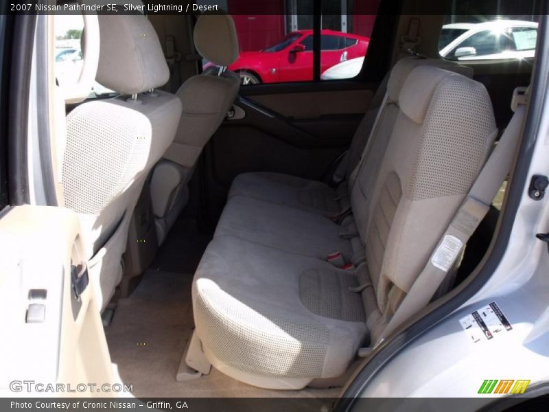 Silver Lightning / Desert 2007 Nissan Pathfinder SE