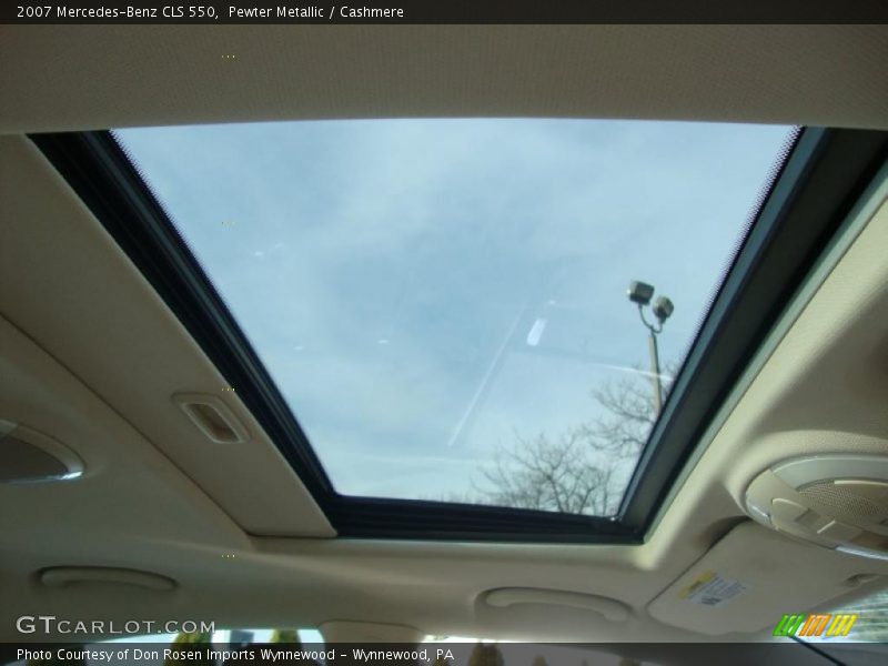 Pewter Metallic / Cashmere 2007 Mercedes-Benz CLS 550