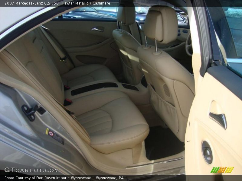 Pewter Metallic / Cashmere 2007 Mercedes-Benz CLS 550