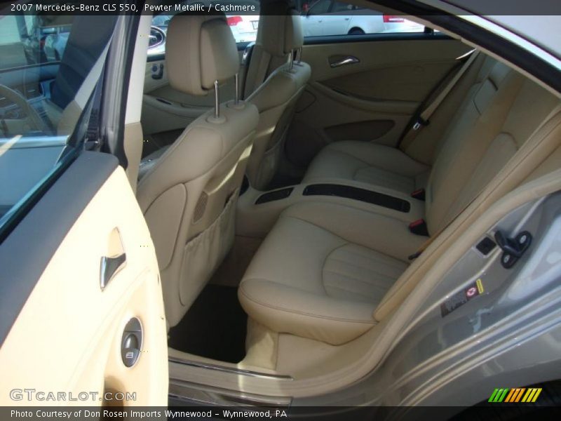 Pewter Metallic / Cashmere 2007 Mercedes-Benz CLS 550