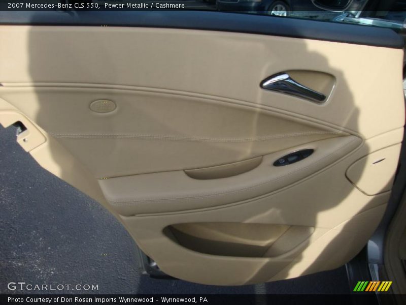 Pewter Metallic / Cashmere 2007 Mercedes-Benz CLS 550