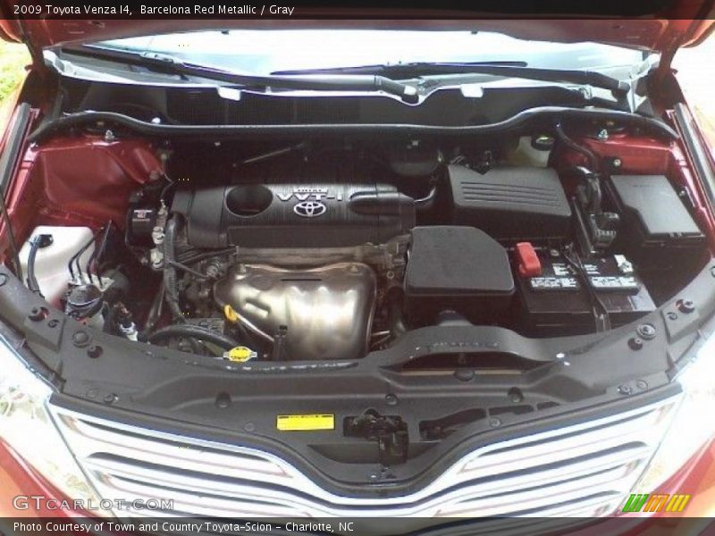 Barcelona Red Metallic / Gray 2009 Toyota Venza I4