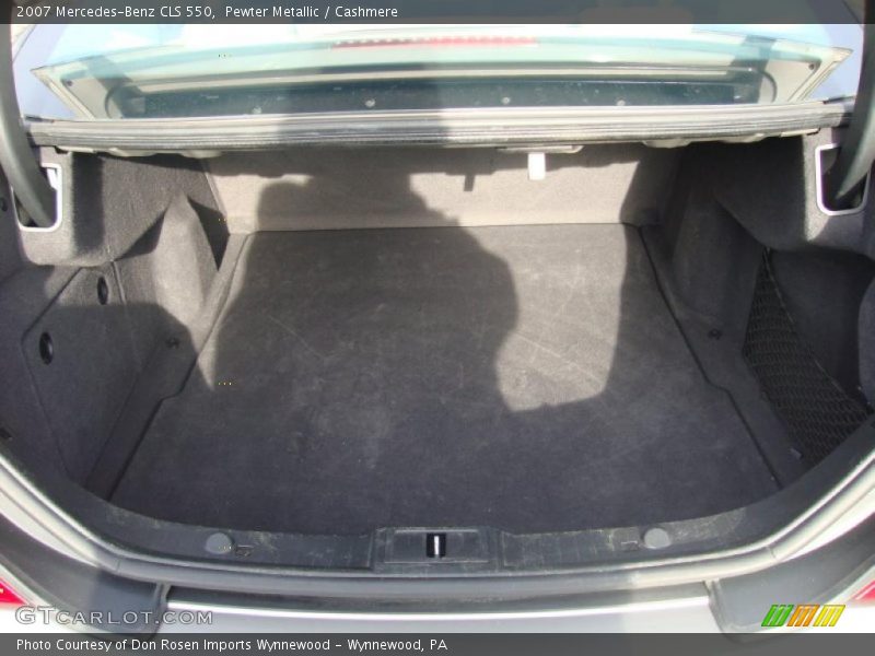 Pewter Metallic / Cashmere 2007 Mercedes-Benz CLS 550