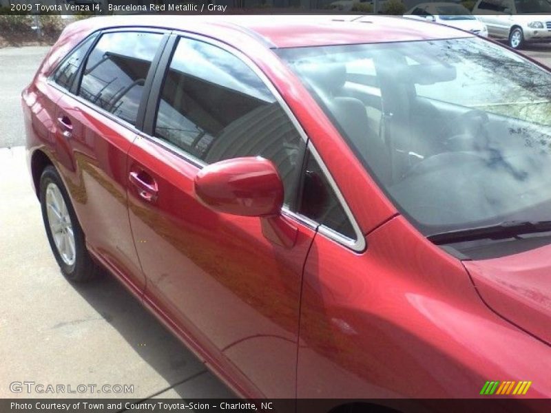 Barcelona Red Metallic / Gray 2009 Toyota Venza I4