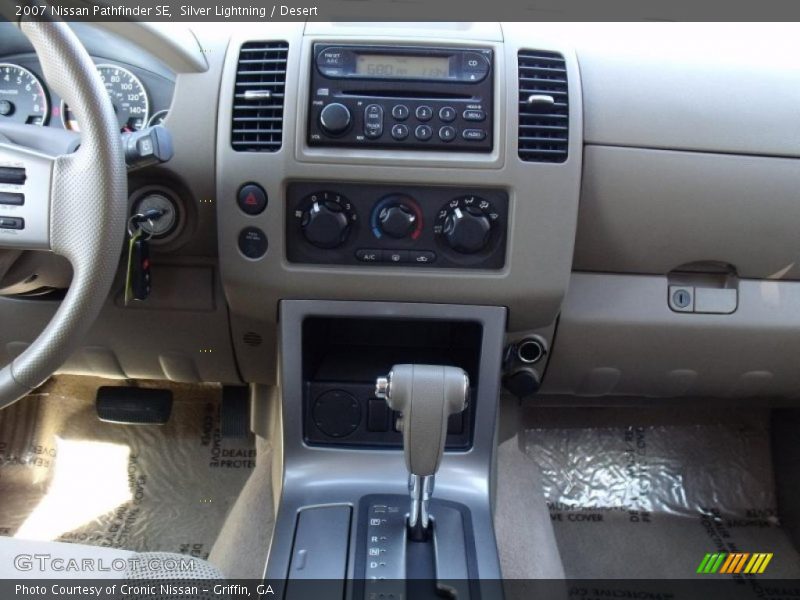 Silver Lightning / Desert 2007 Nissan Pathfinder SE