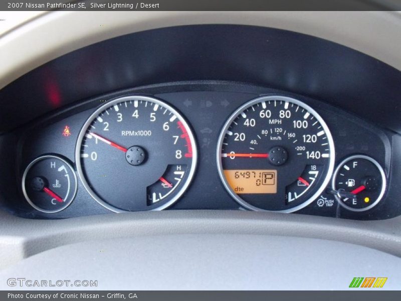 Silver Lightning / Desert 2007 Nissan Pathfinder SE