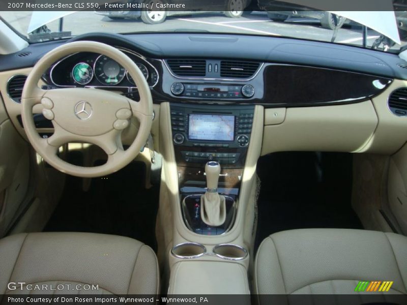 Pewter Metallic / Cashmere 2007 Mercedes-Benz CLS 550