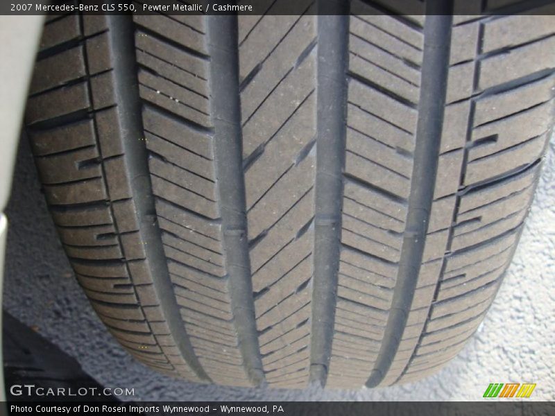 Pewter Metallic / Cashmere 2007 Mercedes-Benz CLS 550