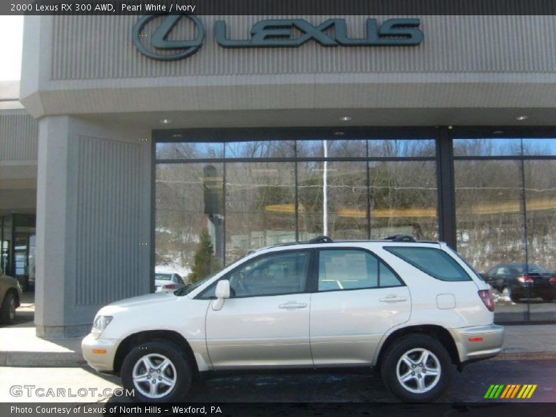 Pearl White / Ivory 2000 Lexus RX 300 AWD