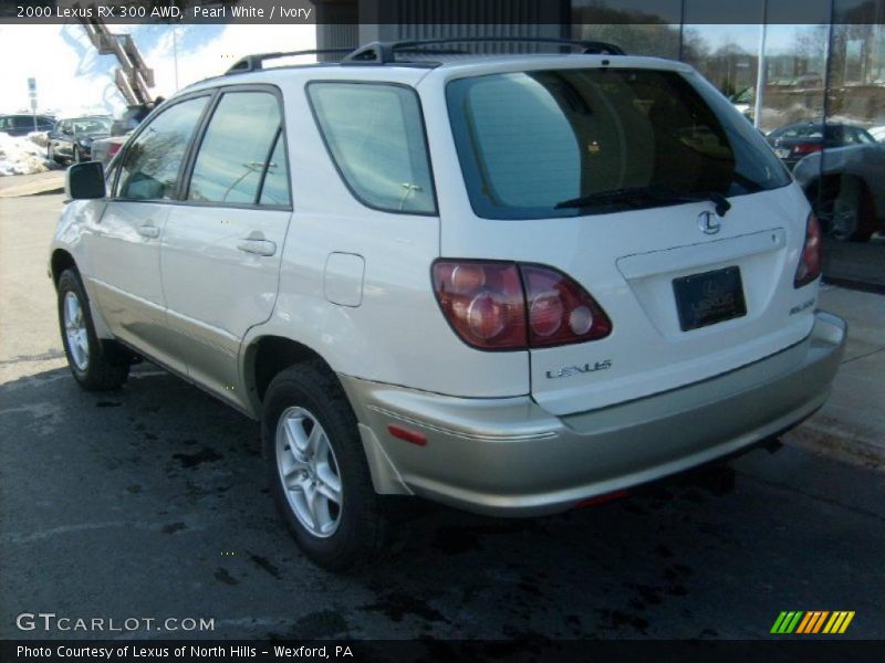 Pearl White / Ivory 2000 Lexus RX 300 AWD
