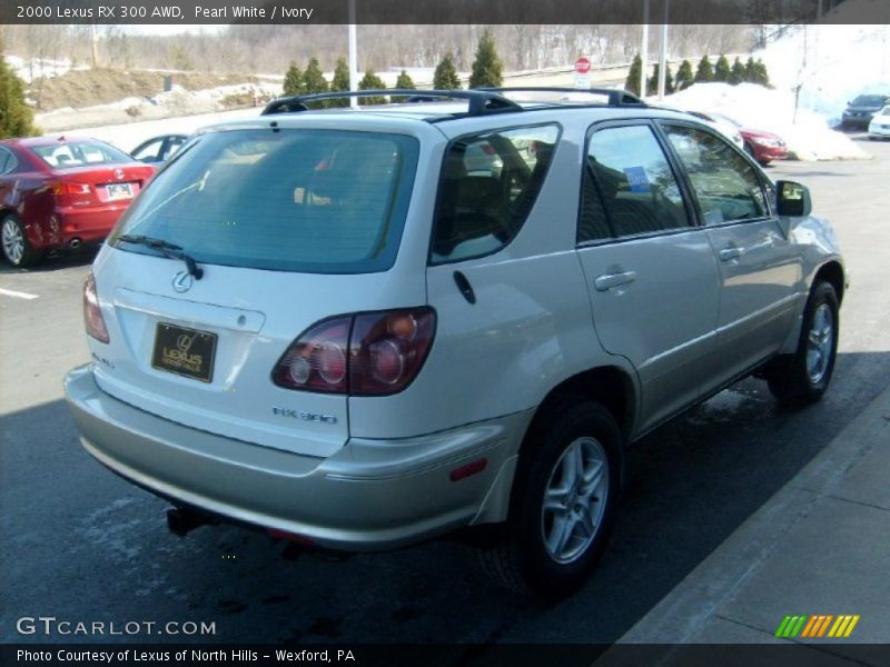 Pearl White / Ivory 2000 Lexus RX 300 AWD
