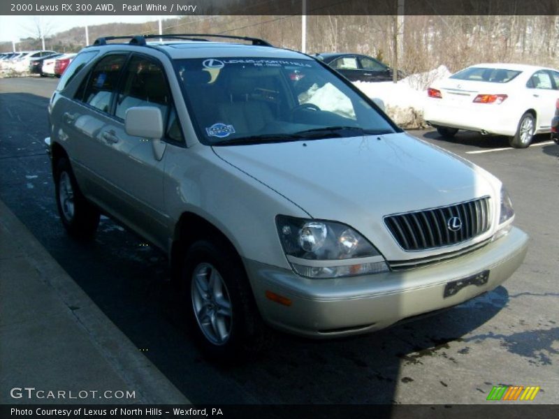Pearl White / Ivory 2000 Lexus RX 300 AWD