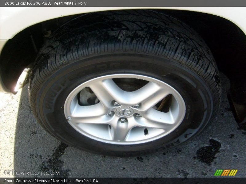 Pearl White / Ivory 2000 Lexus RX 300 AWD