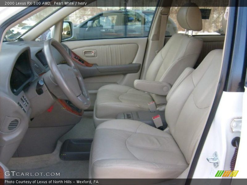 Pearl White / Ivory 2000 Lexus RX 300 AWD