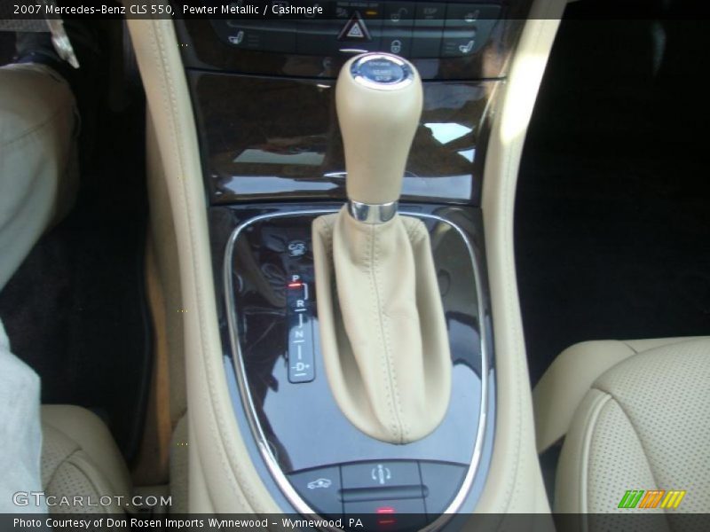 Pewter Metallic / Cashmere 2007 Mercedes-Benz CLS 550