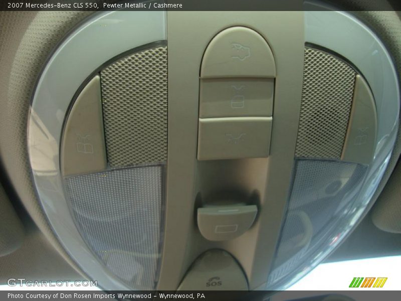 Pewter Metallic / Cashmere 2007 Mercedes-Benz CLS 550