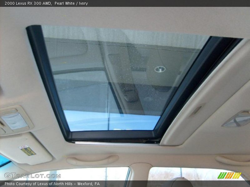 Pearl White / Ivory 2000 Lexus RX 300 AWD