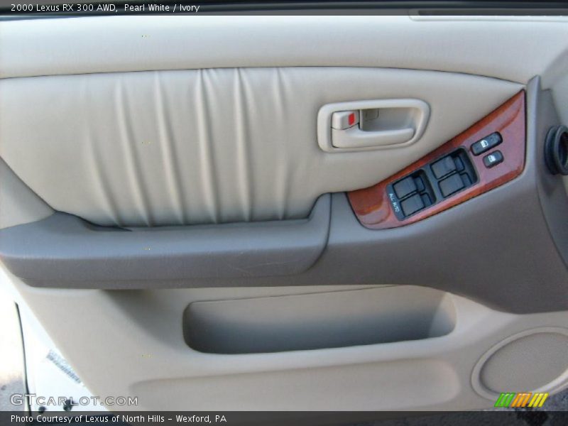 Pearl White / Ivory 2000 Lexus RX 300 AWD