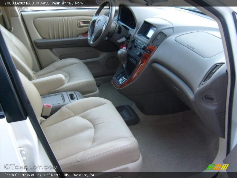 Pearl White / Ivory 2000 Lexus RX 300 AWD