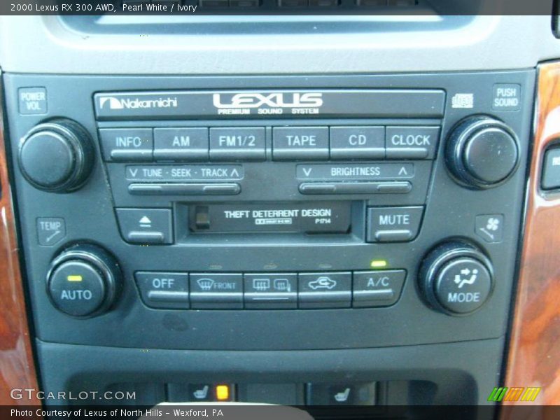 Pearl White / Ivory 2000 Lexus RX 300 AWD