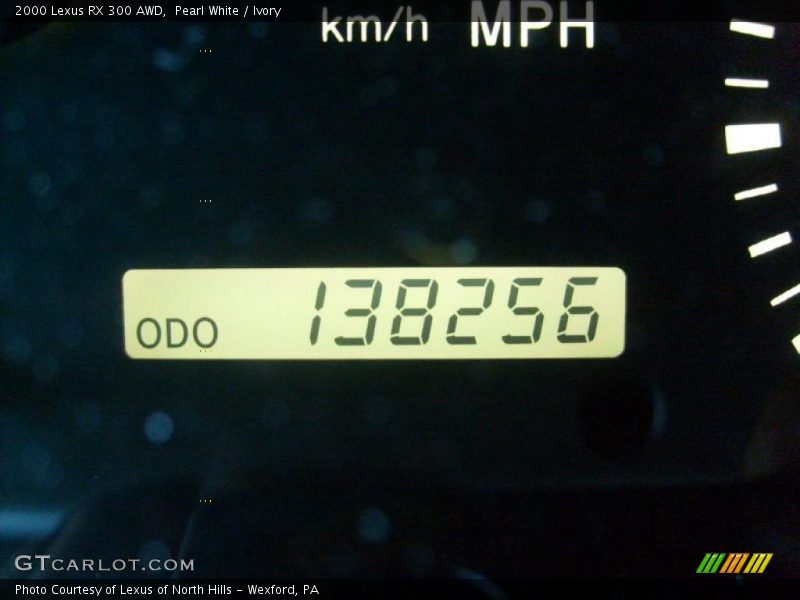 Pearl White / Ivory 2000 Lexus RX 300 AWD