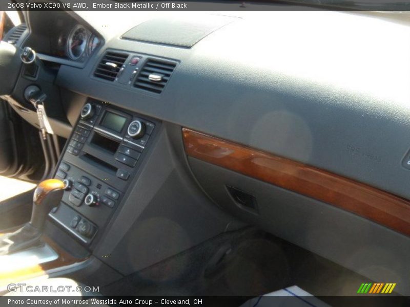 Ember Black Metallic / Off Black 2008 Volvo XC90 V8 AWD